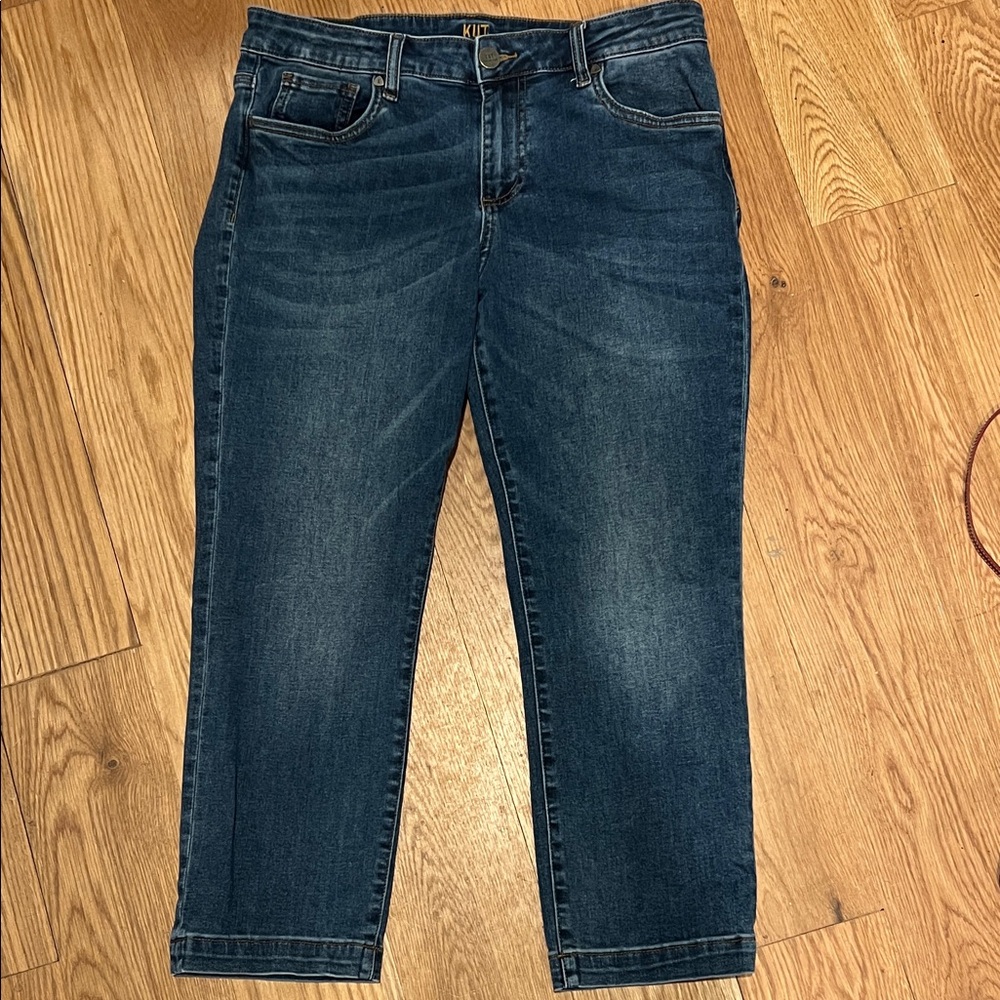 Kut from the Kloth Indigo Cropped Jeans